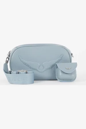 Zadig & Voltaire Rock With You crossbodytas van leer met afneembare schouderriem
