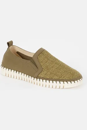 Ilse Jacobsen Tulip slip-on met gebreid bovenwerk