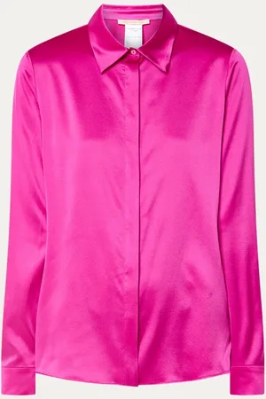 pennyblack Vittoria blouse van zijde met glanzende finish
