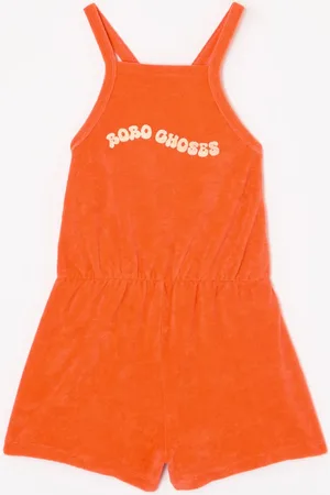 Bobo Choses Terry loose fit playsuit in biologische katoenblend