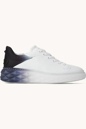 Jimmy Choo Diamond Maxi sneaker van lamsleer