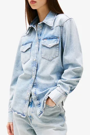 Tommy Hilfiger Western blouse van chambray
