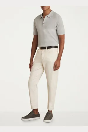Reiss Manor regular fit polo van merino wol