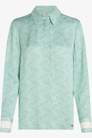 Tommy Hilfiger Blouse van satijn met print
