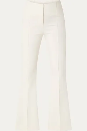 Josh V Kit high waist flared pantalon met persplooi