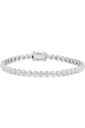 Diamond Point Witgouden armband, 1.51 ct diamant, Tennis bracelet