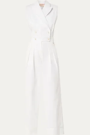 Josh V Oaklyn wide leg double-breasted jumpsuit