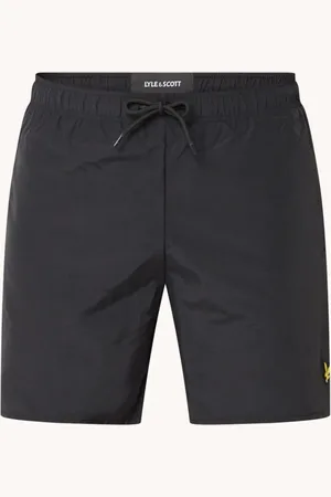 Lyle & Scott Zwemshorts met steekzakken en logo