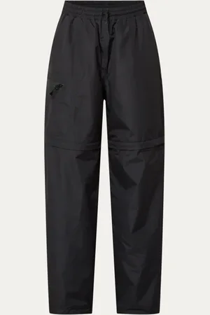Maium High waist tapered fit broek met afritsbare pijpen
