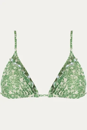 Beck Söndergaard Becksöndergaard Fleurie Bella triangel bikinitop met bloemenprint