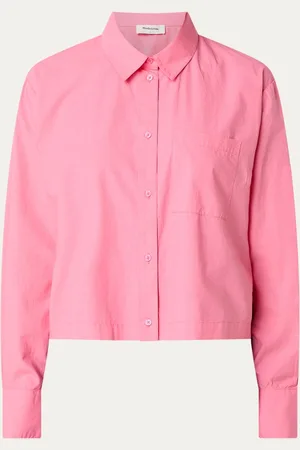 Modstrom Meyrick blouse van biologisch katoen met borstzak