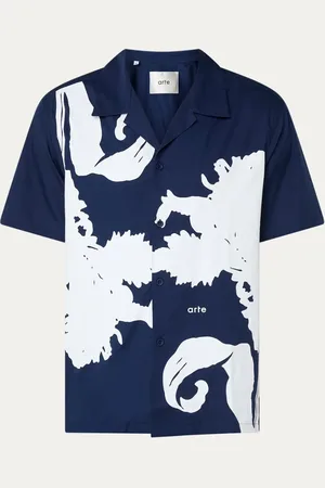 Arte Antwerp Carnation regular fit overhemd met print