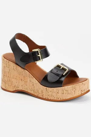 Dune Kamia sandalette van leer