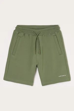 Airforce Straight fit korte joggingbroek van biologisch katoen
