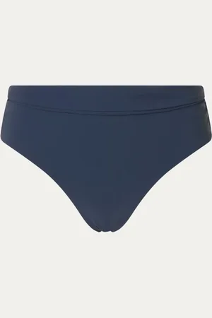 Barts Solid high waisted bikinislip met plooidetail