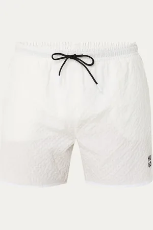 HUGO BOSS Chaffle zwemshorts met structuur