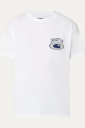 Carhartt Tire T-shirt met logo- en backprint