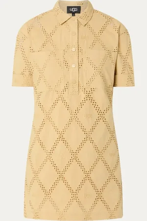 UGG Inya mini blousejurk met broderie