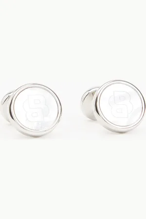 HUGO BOSS B-Logo manchetknopen met logo