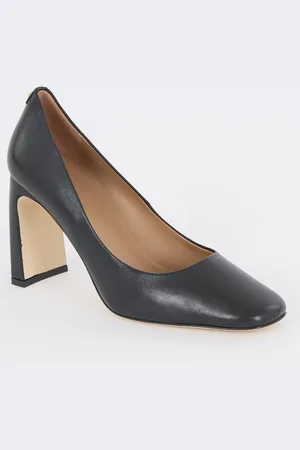 HUGO BOSS Laura pump van leer met logo