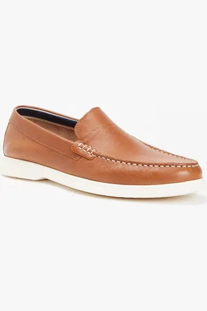 Dune Buftonn loafer van leer