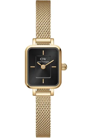 Daniel Wellington Quadro Mini Evergold horloge DW00100652