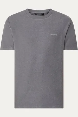 Airforce T-shirt van biologisch katoen met logo