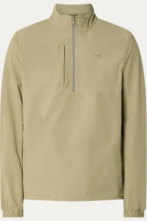 Foret Dew anorak met logo en opstaande kraag