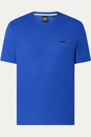 HUGO BOSS Pyjamatop met structuur en logo