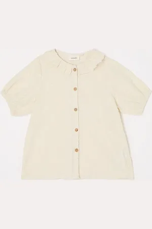 Lil Atelier NMFFranny blouse in biologische katoenblend