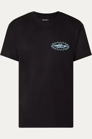 Carhartt Catalogue T-shirt van biologisch katoen met logo- en backprint