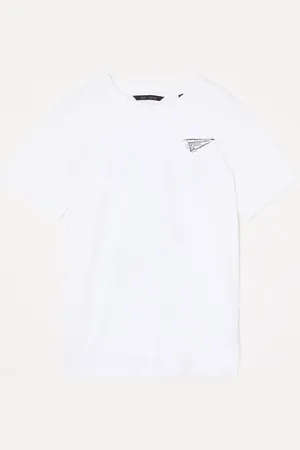 Airforce Paper Plane T-shirt van biologisch katoen