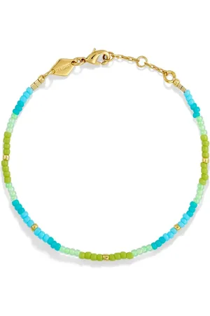 Anni Lu Tie Dye kralenarmband verguld