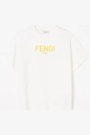 Fendi T-shirt met logoprint