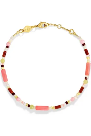 Anni Lu Candyfloss kralenarmband verguld