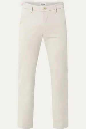 Drykorn Fago slim fit pantalon met steekzakken