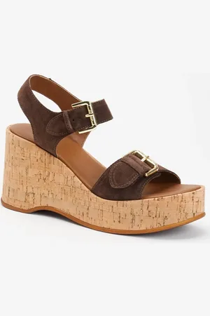 Dune Kamia sandalette van leer