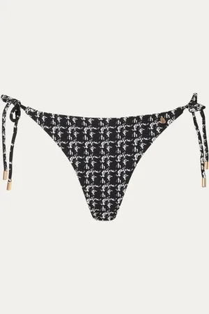 Beachlife Bikinislip met tweed-look