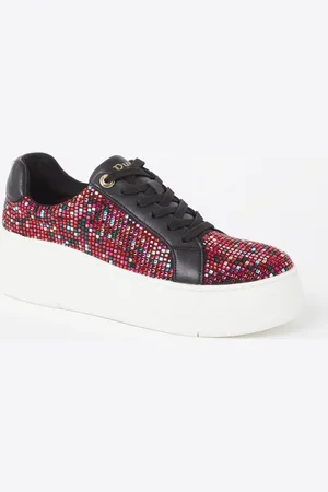 Dune Episode 2 sneaker met plateauzool