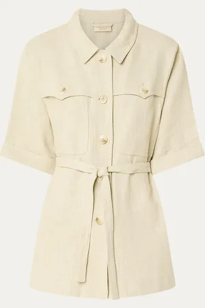 Mos Mosh Kia blouse met strikceintuur