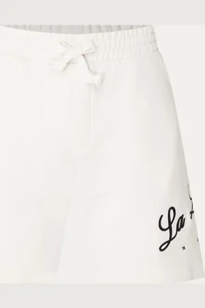 HUGO BOSS Duold loose fit korte broek met logoborduring