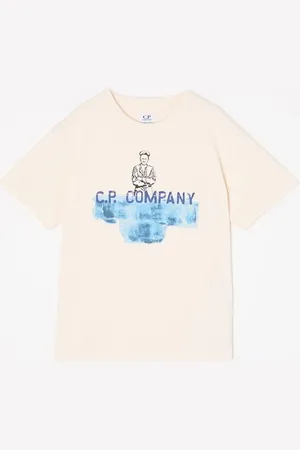 C.P. Company T-shirt met logoprint
