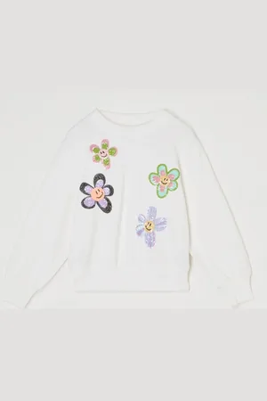 Molo Marge sweater van biologisch katoen met pailletten