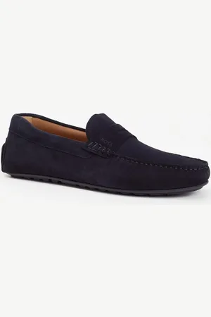 HUGO BOSS Noel mocassin van suède