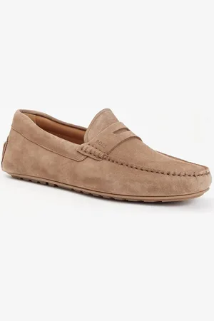 HUGO BOSS Noel mocassin van suède