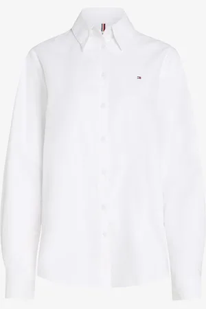 Tommy Hilfiger Oxford blouse met logo