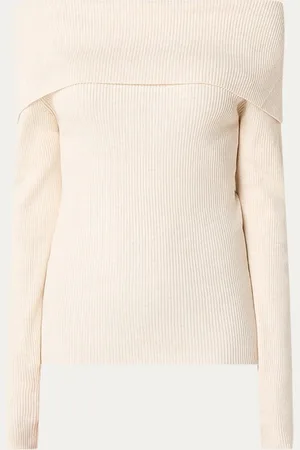 Bruuns Bazaar AnemoneBBTonna fijngebreide off shoulder trui