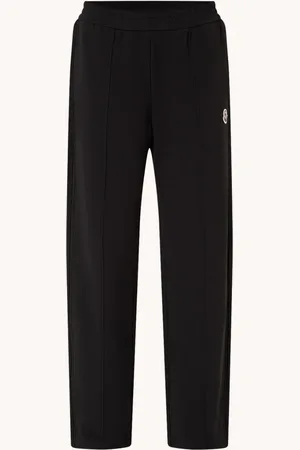 Moncler Punto Milano high waist straight fit trackpants met steekzakken en logo
