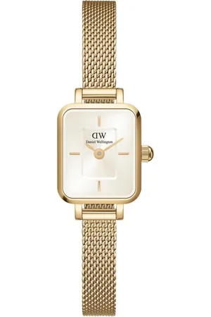 Daniel Wellington Quadro Mini Evergold horloge DW00100656