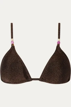 Beck Söndergaard Becksöndergaard Beam Bella triangel bikinitop met uitneembare vulling